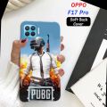 Oppo_F17 Pro Cover - PUBG Soft Cover Case. 