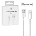 iPhone Apple Original USB Lightening Data Charging Cable for iPhones 1m - White. 