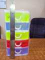Plastic 5 Layer Storage Drawer & Jewelry Box. 