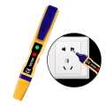 Advanced Non-Contact AC Voltage Tester with Cell Dual Function, Line Break Point Lookup, Indication Light, and Buzzer. 