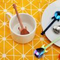 4pcs Guitar Spoon Cafe Coffee Tea Spoon Dessert Stainless Steel Exquisite Love Children Gift Spoon Colors Kitchen Accessories. 