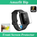 2 Pcs Xiaomi Huami Amazfit Bip Front Screen TPU Jelly Protector Soft Film Protector For Amazfit Bip Smart Watch. 