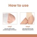 Thigh Anti-wear Patch Invisible Traceless Anti-friction High Elasticity Inner Thigh Anti-wear Smooth Skin Silicone Tape Patch. 
