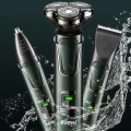 Original Lot Imported Waterproof 3 in 1 multifunctional Hair Trimmer grooming kit razor and USB Electric rechargeable machine Three head water proof trimmer razor shaving clipper machine. 