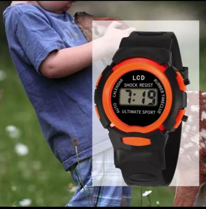 Kids%20watch%20silicone%20black%20straps%20round%20shape%20digital%20watch%20-%20Image%204