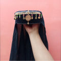 Ertugrul Ghazi Haleema Sultan Girl Cap With Dupatta Qai Qabila Halima Sultan Cap For Women - Fashionable Headwear. 