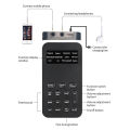 Voice Changer Microphone Mini Sound Card 12 Sound Change Modes for Phone Computer PC Game Machine brand new and high quality hot sell. 