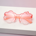 Stylish Cartoon Eyeglasses Cute Kids Eyewear Uv Protection Flexible Girls Sunglasses For Beach Girls Toddlers. 
