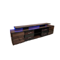 Modern TV Console Table: Stylish Entertainment Storage Solution - TV Console table with riser. 