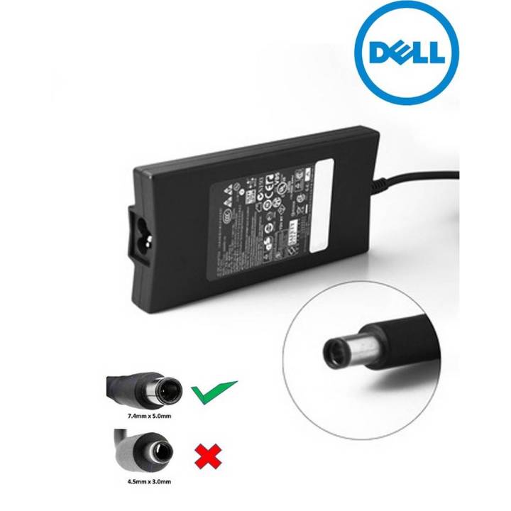 90W Laptop Charger For Dell Inspiron 1520 1521 1525 1526 – 19.5V 4.62A – 7.4x5.0mm Tip