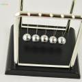 Newtons Cradle Balance Balls Physics Learning with Wooden Stand,Fun Science Pendulum Balls,Kids Educational Toys for Desk Home Decoration , S. 