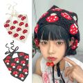 Cute Headband Hand Crocheted Tricot Hair Accessories Strap Turban Hair Binding Mushroom Hair Band. 