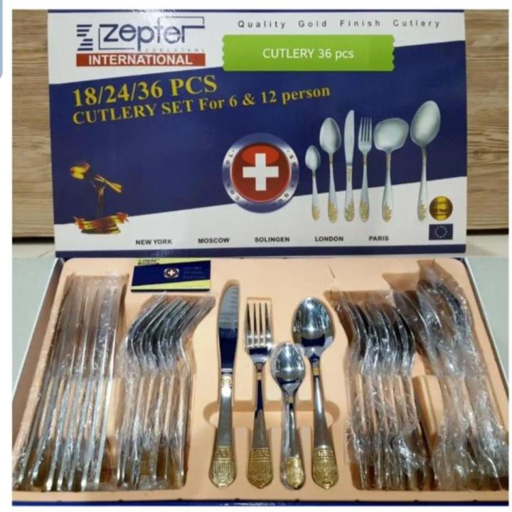 Zepter High Quality cutlery set 36pcs