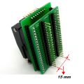 TQFP44 to DIP40 Adpater for AVR ISP Interface IC adapter Programmer Socket-  CNV-QFP-MPU51. 