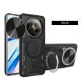 Armor Slide Camera Funda For Realme 13 Pro Case Magnetic Ring Stand Cover For Realme 13 Pro+ 13 Plus Realme13+ 5G Coque. 