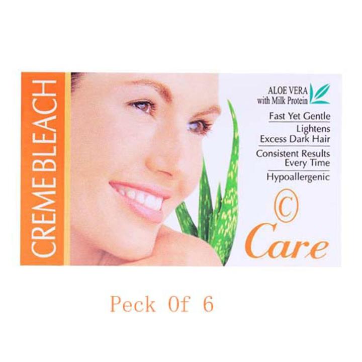 care bleach cream sachet pack of 6
