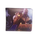 Marvel Anime Wallet Spider-Man Iron Man PU Shorts Coin Purse Fashion Casual Men's Wallet The Avengers The New Women's Wallet. 