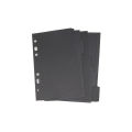 Subject Dividers Eco-friendly 6-ring Folder Index Separators. 