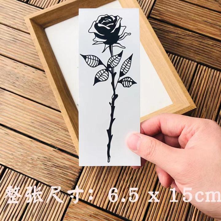 Waterproof Temporary Tattoo Sticker Angel Devil Wing Design Body Art Tattoo Flash Tattoo Collarbone Shoulder Female Male