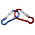 10Pcs Color Aluminum Alloy Carabiner Clip Hook Bottle Holder. 