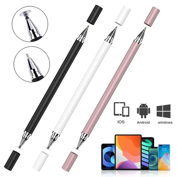2%20In%201%20Stylish%20Universal%20Practical%20Dual-use%20Capacitive%20Tablet%20Stylus%20Pen%20Exquisite%20Double-headed%20Silicone%20Disc%20Drawing%20Tablet%20Phone%20Capacitor%20Pen%20-%20Image%203