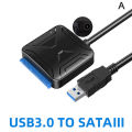 USB 3.0 To Sata 3.5 2.5 Hard Drive Adapter Cable For Samsung Seagate WD HDD SSD. 