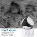 Babysense 5" HD Split-Screen Baby Monitor V65+2, Video Baby Monitor with Camera and Audio, Two HD Cameras with Remote PTZ, Night Light, 300m Range, Two-Way Audi. 