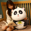 Cute chubby panda pillow plush toy small doll doll doll Chinese style special gift souvenir. 