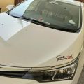 Sports Mind Produced by ALTIS Car Sticker for Car Bonnet and Body BLACK RED. 