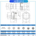 GX20 GX12 GX16 Aviation Core Air Plug Socket 2/3/4/5/6/7/8/9/10/12/14/15 Pins Butt Wiring Cable Power Connector Circular Socket. 