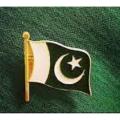 Pakistan Flag Badge For Shirt Metal Badges. 