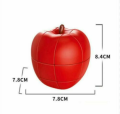 Fruits Series Apple Shape Magic Cube Special For Kids Stickerless Rubik Cube. 