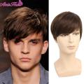 Men's Wig natural Short Hair Realistic Boy Daily Cosplay Charm Fashion Personality Trend. 