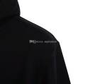 Plain Full Black Hoodie For Men's and Women's In Export Quality Fabric. 