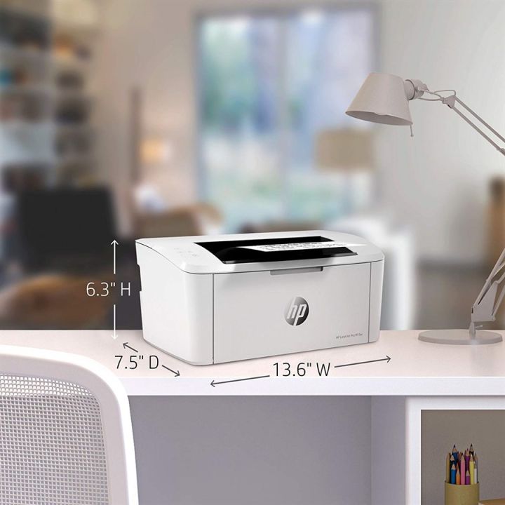 HP LaserJet Pro M15w - Wireless Laser Printer - White