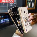 JIUMOO For Infinix Smart 4 Smart 4C X653 Case Chibi Maruko Chan New Design Side Design Phone Cases Pattern Luxury Plating Casing Full Cover Camera Shockproof Protection SoftCases. 
