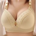Non Wired Brazier for Women Plain Foam Padded Lifting Bras for Girls with Adjustable Straps and Back Closure for B and C Cups. 