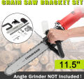 Professional Electric Chain Saw Blade For Angle Grinder - Compatible with 4 Inch Grinder - 11.5. 