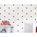 Pack of 100 Dot Circles Polka Dots Circle Wall Stickers For kids Bedroom Decor wall star white black red yellow. 
