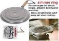 Simmer Ring - Heat Diffuser Stove Pan - Gas Electric Slow Cook Ring. 