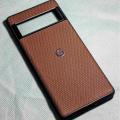 Google Pixel 6 Case - Premium Leather Soft TPU Bumper Shockproof Anti-Scratch Protective Phone Cover. 