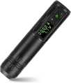 Wireless Tattoo Machine Rotary Pen, mast Tattoo Pen Machine  Makeup Tattoo Machine Pen Kit PMU Permanent Wireless Cartridge Machine Coreless Motor wDigital Display (Black). 