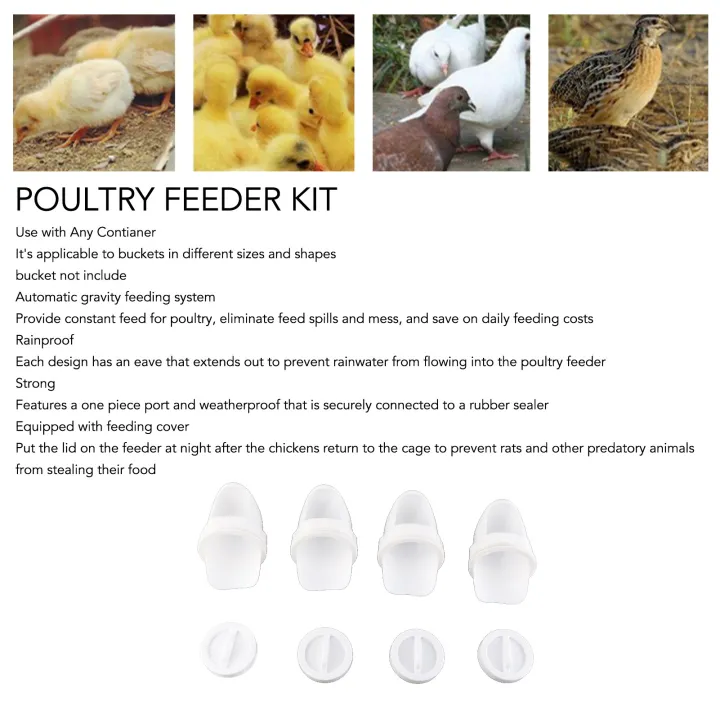 4%20Sets%20DIY%20Chicken%20Feeder%20Rain%20Proof%20Poultry%20Feeder%20Port%20Gravity%20AutomaticPoultry%20Feed%20Kit%20for%20Buckets%20Barrels%20Bins%20Troughs%20-%20Image%208