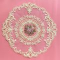 Retro Lace Placemats French Crochet Doilies Handmade Embroidered Table Mats. 