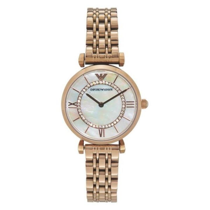 Emporio Armani AR1909 Stainless Steel Wrist Watch For Girls / Watch For Women