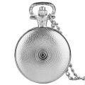 Pirates of the Caribbean Captain Jack Pattern Pocket Watch Men Necklace Fob Watches for Kid Children Boys Clock Gifts. 