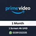 Prime Video 1-Month Subscription &ndash; 4K UHD Streaming on 1 Screen. 