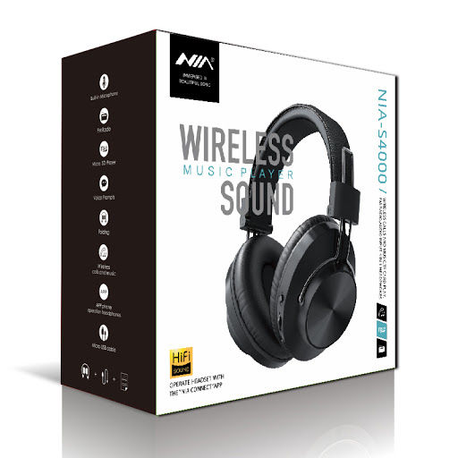 Nia S4000 Wireless Bluetooth Headphone