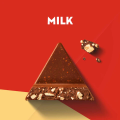 Toblerone Tiny Swiss Milk Chocolate Bars with Honey and Almond Nougat Minis Sharing Pack 168g. 