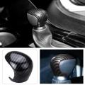 FS-for Toyota CHR C-HR 16-19 Carbon Fiber Shift Knobs Shift Lever Gear Shift Decorate Cover Trim. 